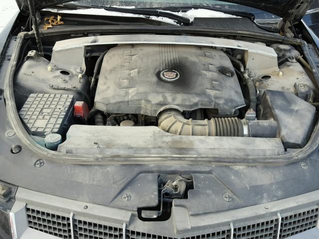 1G6DL5EY2B0100689 - 2011 CADILLAC CTS PERFOR BLACK photo 7