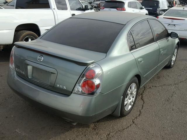 1N4AL11D86N313978 - 2006 NISSAN ALTIMA S GREEN photo 4