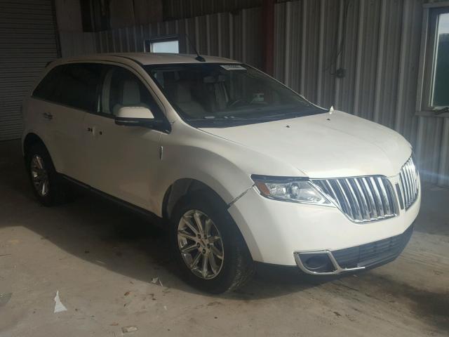 2LMDJ6JK0CBL07897 - 2012 LINCOLN MKX WHITE photo 1