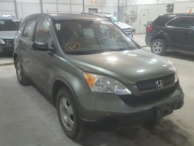 JHLRE38347C011815 - 2007 HONDA CR-V LX GREEN photo 1