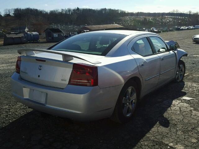 2B3KA43G47H804959 - 2007 DODGE CHARGER SE SILVER photo 4