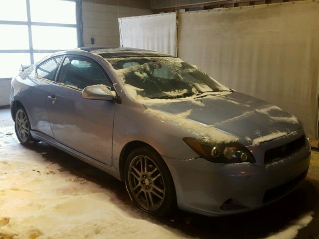 JTKDE167880258736 - 2008 TOYOTA SCION TC BLUE photo 1