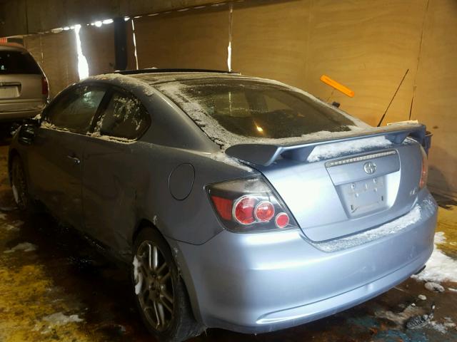 JTKDE167880258736 - 2008 TOYOTA SCION TC 蓝色 照片 3