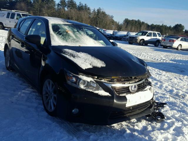 JTHKD5BH8D2168524 - 2013 LEXUS CT 200 BLACK photo 1