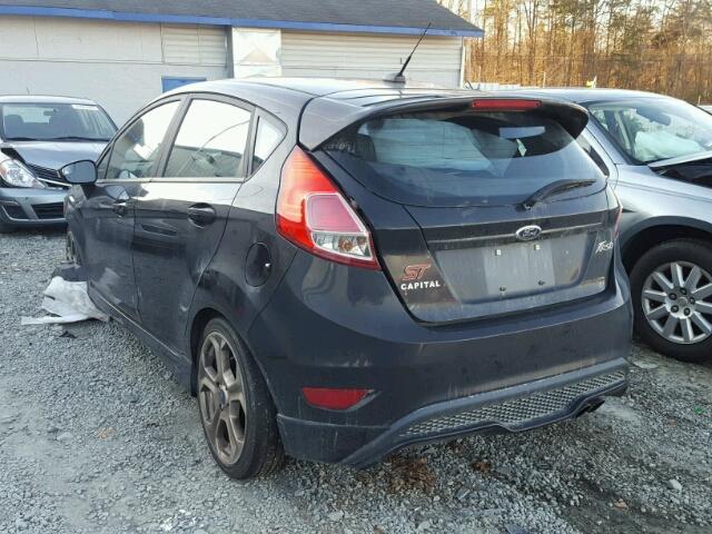 3FADP4GX9FM148148 - 2015 FORD FIESTA ST BLACK photo 3