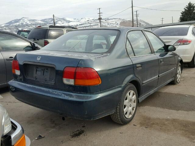 2HGEJ6671WH547472 - 1998 HONDA CIVIC LX GREEN photo 4