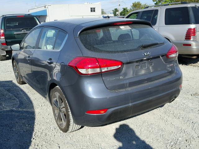 KNAFX5A80G5529093 - 2016 KIA FORTE EX GRAY photo 3