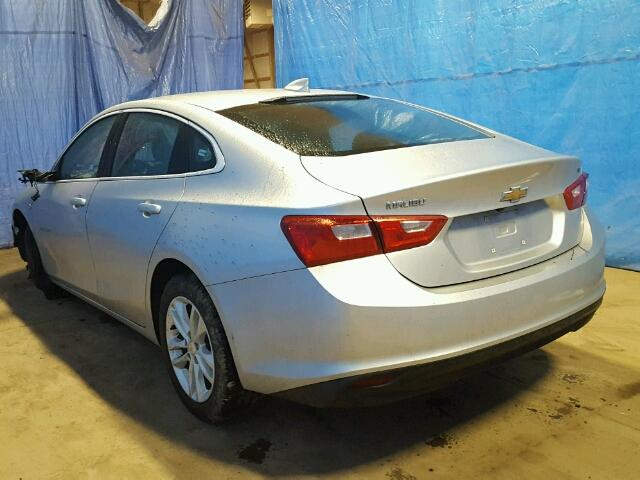 1G1ZE5ST7GF304293 - 2016 CHEVROLET MALIBU LT SILVER photo 3