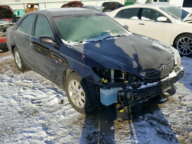 4T1BF32K13U563770 - 2003 TOYOTA CAMRY LE BLACK photo 1