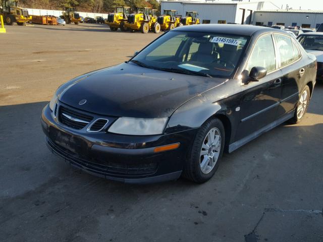 YS3FB45S551046729 - 2005 SAAB 9-3 LINEAR BLACK photo 2