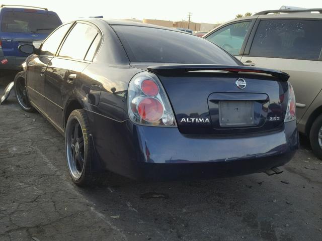 1N4AL11D95N923984 - 2005 NISSAN ALTIMA S BLUE photo 3