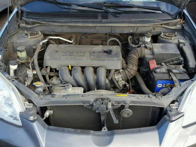 2T1KR32E98C720407 - 2008 TOYOTA COROLLA MA GRAY photo 7