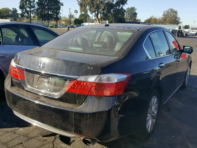 1HGCR2F86FA263433 - 2015 HONDA ACCORD EXL BLACK photo 4