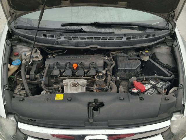 1HGFA16896L072074 - 2006 HONDA CIVIC EX SILVER photo 7