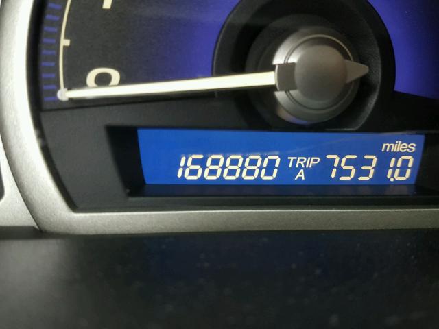 1HGFA16896L072074 - 2006 HONDA CIVIC EX SILVER photo 8