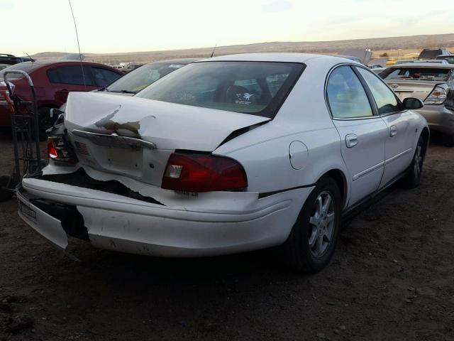 1MEFM53S21A643968 - 2001 MERCURY SABLE LS WHITE photo 4