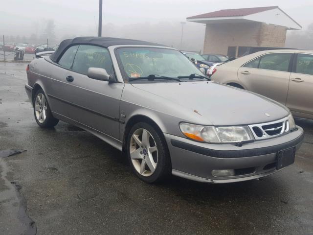 YS3DF78K327009969 - 2002 SAAB 9-3 SE SILVER photo 1