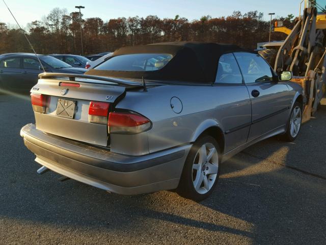 YS3DF78K327009969 - 2002 SAAB 9-3 SE SILVER photo 4