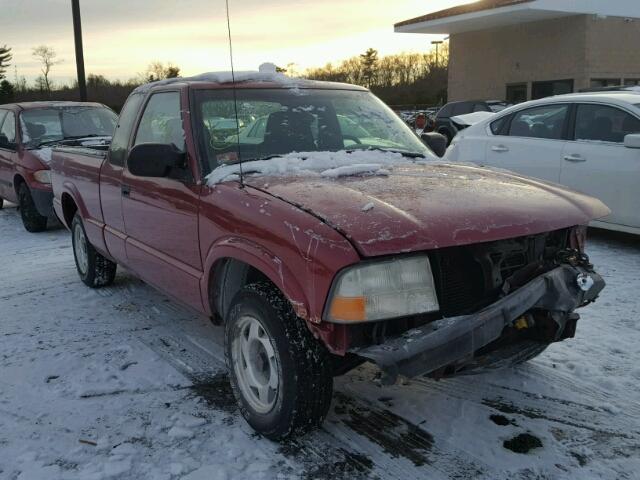 1GTCS195718255033 - 2001 GMC SONOMA RED photo 1