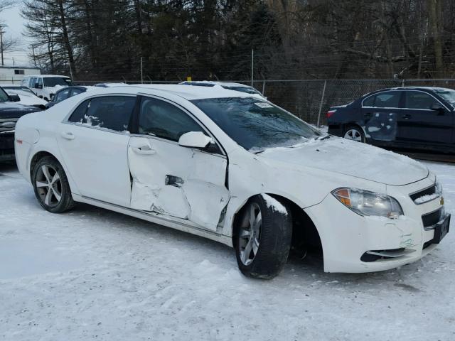 1G1ZC5E19BF379442 - 2011 CHEVROLET MALIBU 1LT WHITE photo 1