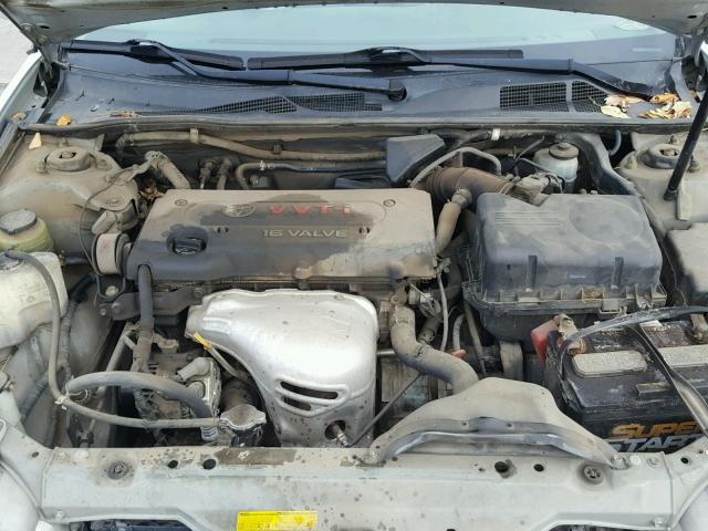 4T1BE32K12U097002 - 2002 TOYOTA CAMRY LE SILVER photo 7