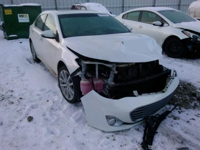 4T1BK1EB1EU080729 - 2014 TOYOTA AVALON BAS WHITE photo 1