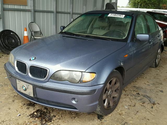 WBAEV33474KR28239 - 2004 BMW 325 I BLUE photo 2