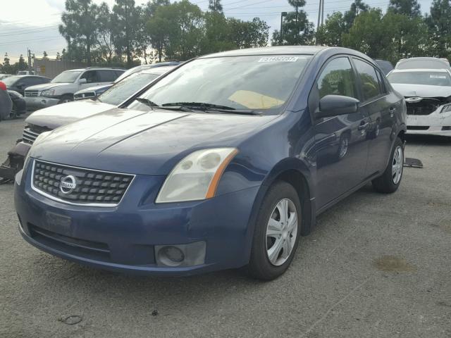 3N1AB61EX7L669565 - 2007 NISSAN SENTRA SE BLUE photo 2