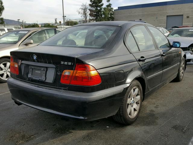 WBAET37432NG70459 - 2002 BMW 325 I BLACK photo 4