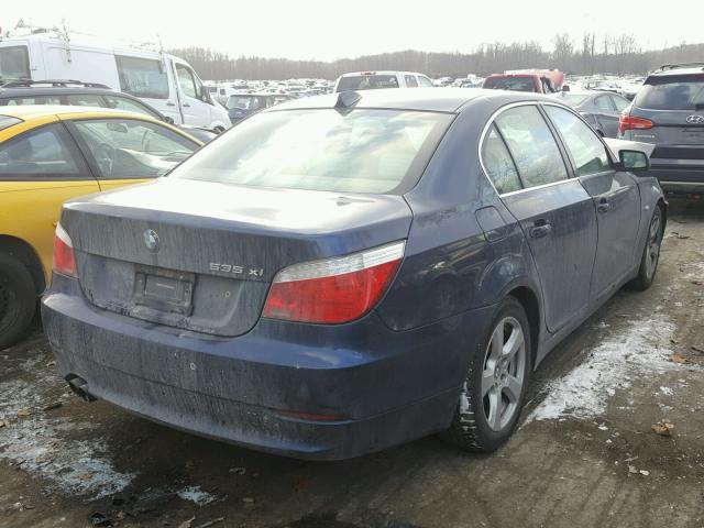 WBANV93548CZ65809 - 2008 BMW 535 XI Mavi fotoğraf 4