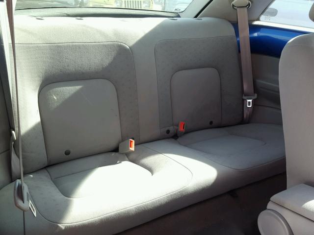 3VWCP21C52M424090 - 2002 VOLKSWAGEN NEW BEETLE 蓝色 照片 6