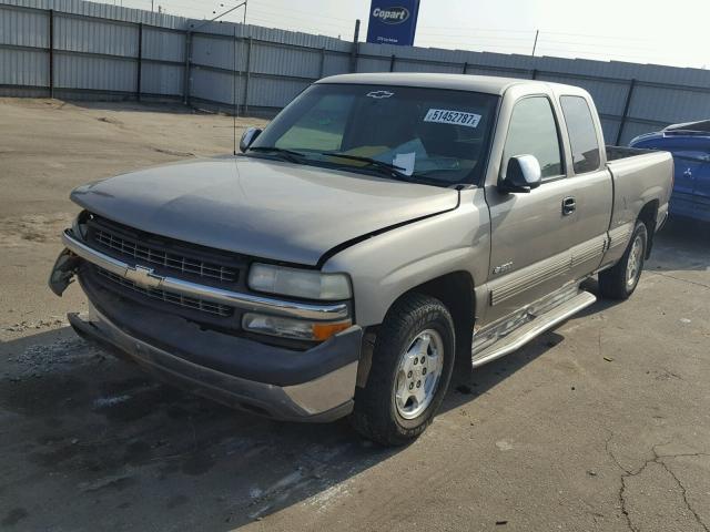 2GCEC19W911384960 - 2001 CHEVROLET SILVERADO GRAY photo 2