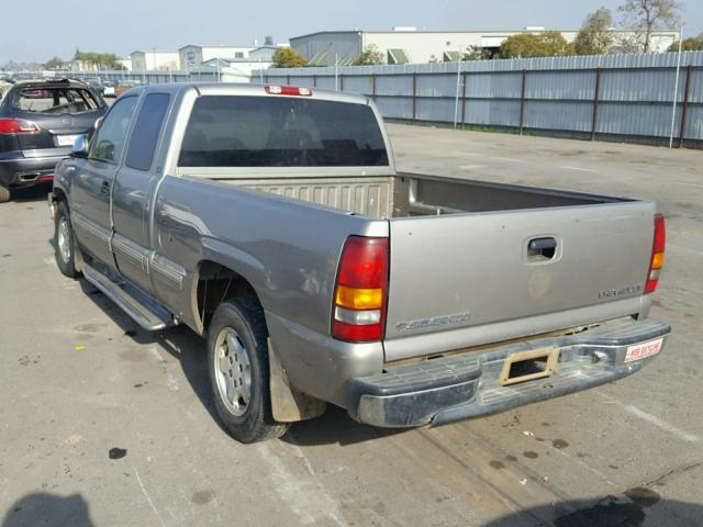 2GCEC19W911384960 - 2001 CHEVROLET SILVERADO GRAY photo 3