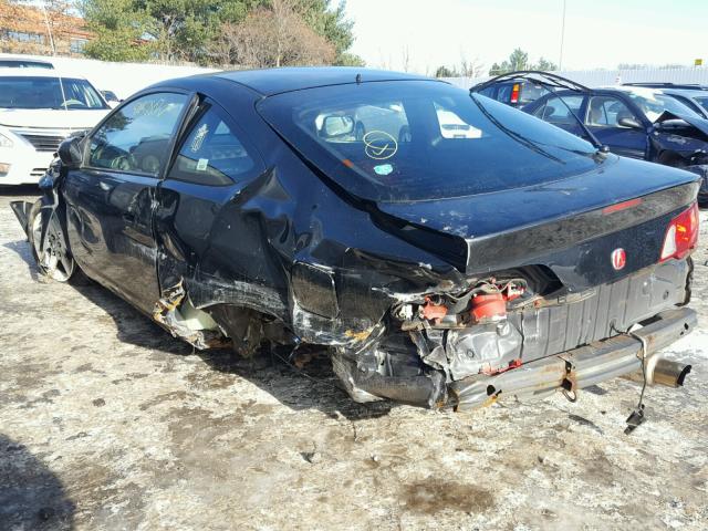 JH4DC53004S002423 - 2004 ACURA RSX TYPE-S BLACK photo 3