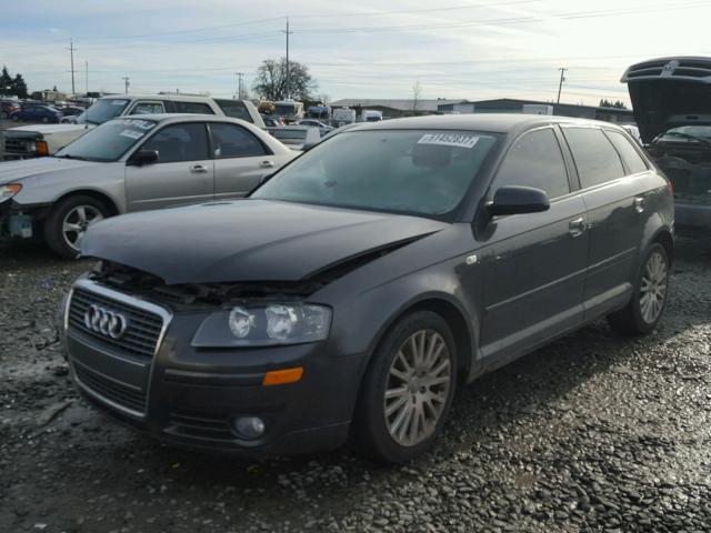 WAUNF78P97A022448 - 2007 AUDI A3 2.0 PRE SILVER photo 2