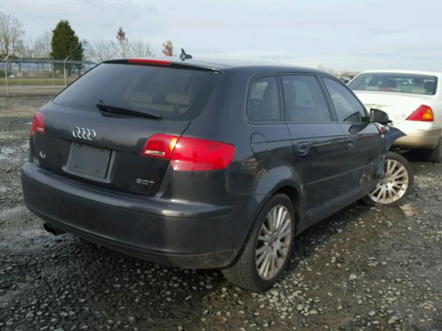 WAUNF78P97A022448 - 2007 AUDI A3 2.0 PRE SILVER photo 4