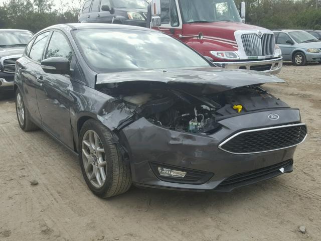 1FADP3K2XFL382208 - 2015 FORD FOCUS SE GRAY photo 1