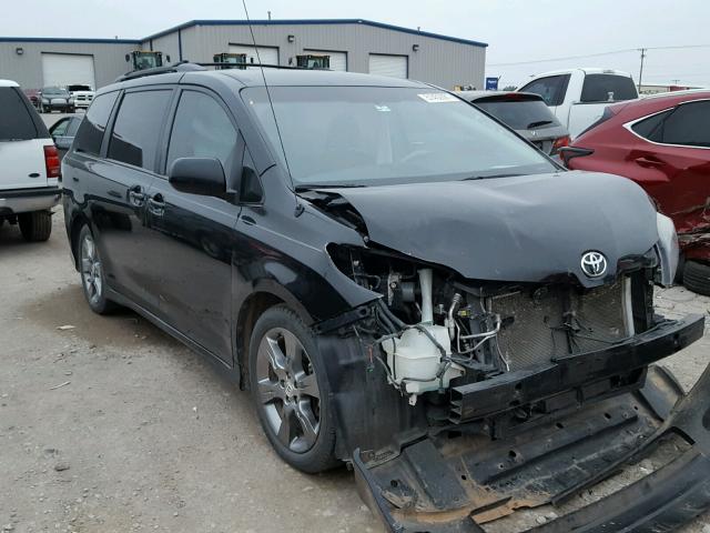 5TDXK3DC1BS066779 - 2011 TOYOTA SIENNA SPO BLACK photo 1