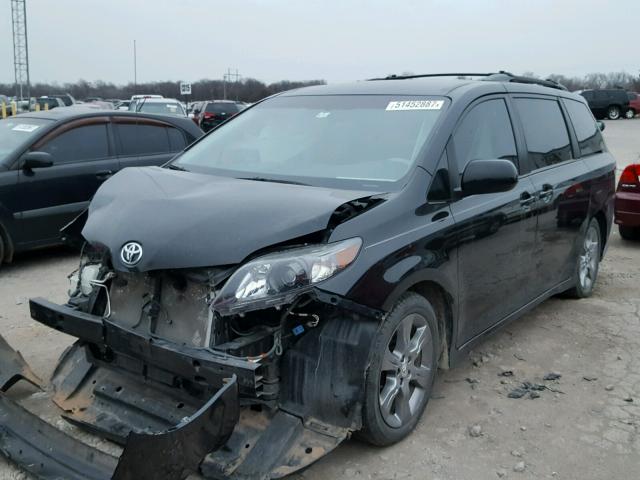 5TDXK3DC1BS066779 - 2011 TOYOTA SIENNA SPO BLACK photo 2