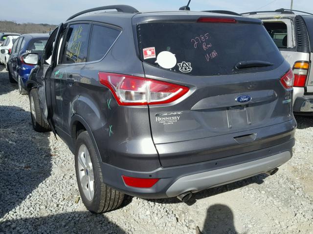 1FMCU0GX4EUE06170 - 2014 FORD ESCAPE SE GRAY photo 3