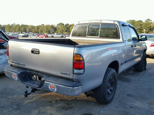 5TBRT34131S153739 - 2001 TOYOTA TUNDRA ACC SILVER photo 4