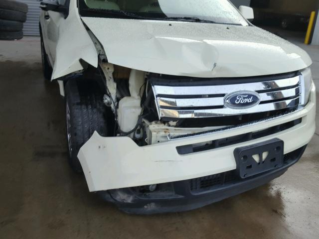 2FMDK49C48BB24178 - 2008 FORD EDGE LIMIT WHITE photo 9