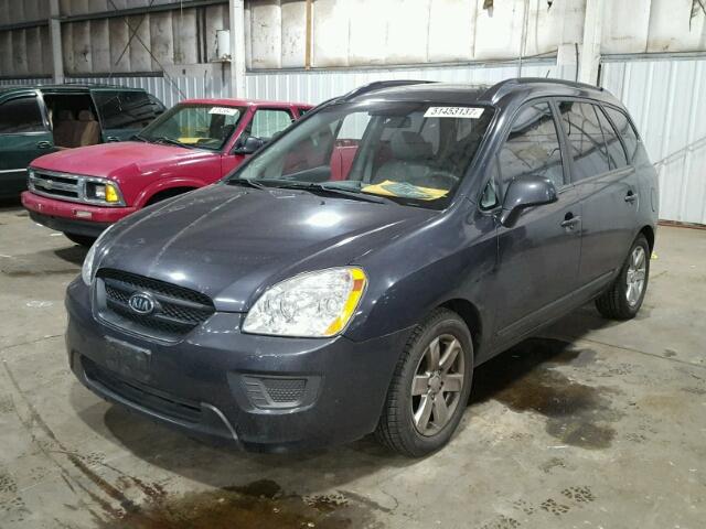 KNAFG526977085231 - 2007 KIA RONDO LX CHARCOAL photo 2