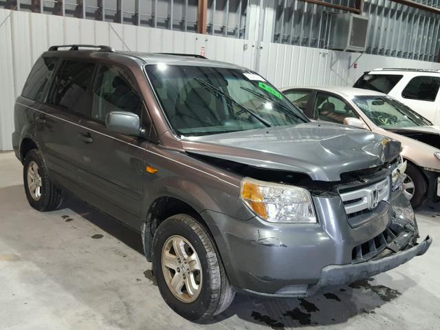 5FNYF28288B030959 - 2008 HONDA PILOT VP GRAY photo 1