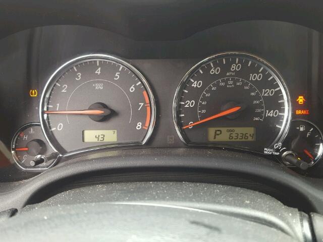 5YFBU4EE4DP138256 - 2013 TOYOTA COROLLA BA BLUE photo 8