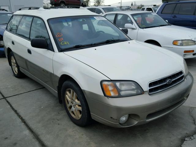 4S3BH6651Y7648683 - 2000 SUBARU LEGACY OUT WHITE photo 1