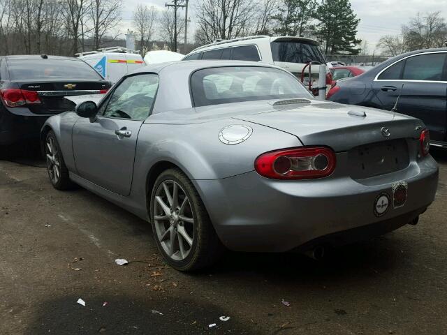 JM1NC2PF3B0217645 - 2011 MAZDA MX-5 MIATA SILVER photo 3