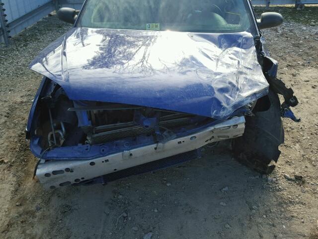 1FAFP37N26W158280 - 2006 FORD FOCUS ZX5 BLUE photo 7