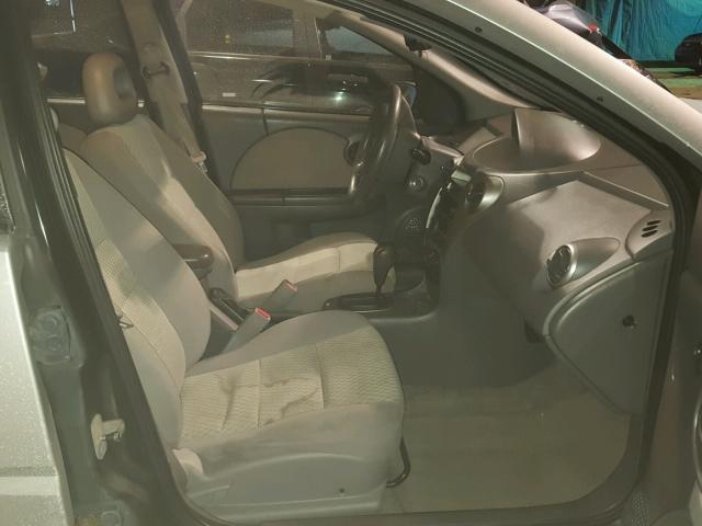 1G8AJ55F07Z196341 - 2007 SATURN ION LEVEL SILVER photo 5