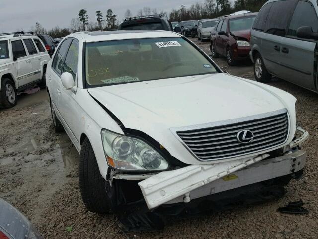 JTHBN36F740130966 - 2004 LEXUS LS 430 WHITE photo 1